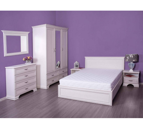 Спальня Тиффани (крем вудлайн) Спальня Тиффани (крем вудлайн)