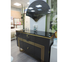 Распродажа с экспозиции Стол туалетный Карлино с зеркалом  (Carlino) CARL-23/11