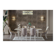 Обеденный стол раздвижной Gravita (Гравита) GRAV-14 слоновая кость Обеденный стол раздвижной Gravita (Гравита) GRAV-14 слоновая кость