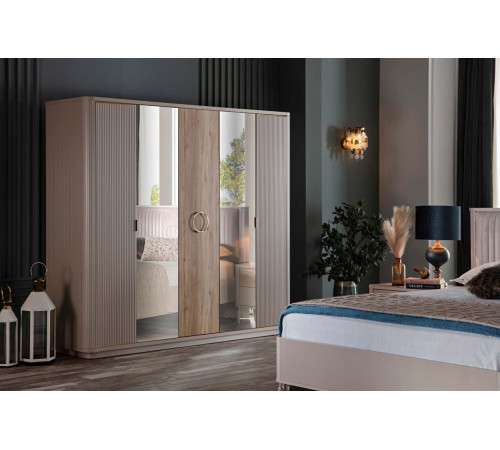 Пятистворчатый шкаф Санвито SANV-33 Пятистворчатый шкаф Санвито SANV-33