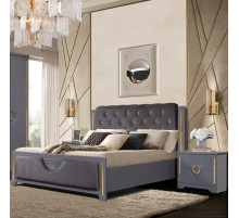 Спальный гарнитур Бодрум (белый,серый,капучино) Спальный гарнитур Бодрум (белый,серый,капучино)