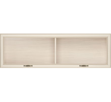 Полка навесная 2 1300 Сиена (Бодега Белый) Полка навесная 2 1300 Сиена (Бодега Белый)