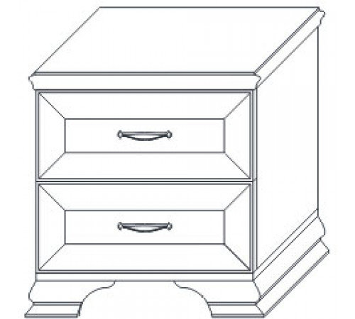 Тумба прикроватная Сиена (Бодега белый) Тумба прикроватная Сиена (Бодега белый)