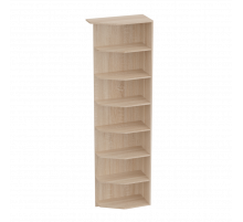 Стеллаж для спальни Элана, цвет Бодега белая Стеллаж для спальни Элана, цвет Бодега белая