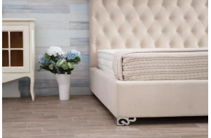 Односпальная кровать Беатрис MUR-IK-BEAT с мягкой спинкой Односпальная кровать Беатрис MUR-IK-BEAT с мягкой спинкой