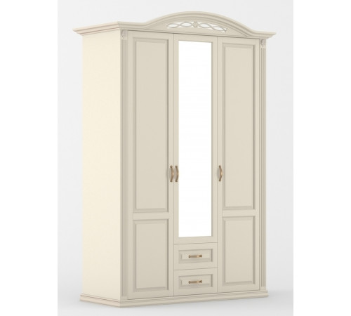 Трехстворчатый шкаф для одежды Венеция MUR-101-03 st с зеркалом Трехстворчатый шкаф для одежды Венеция MUR-101-03 st с зеркалом